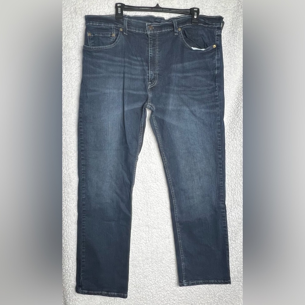 Levis 559 - 0457 Jeans Men 38x32‎ Relaxed Fit Blue Denim Straight Leg Dark Wash